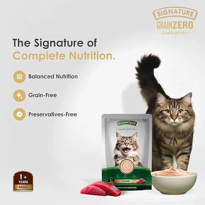Signature Adult Cat Mousse Tuna Wet Food view 4