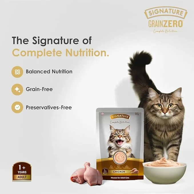 Signature Adult Cat Mousse Chicken Wet Food view 4
