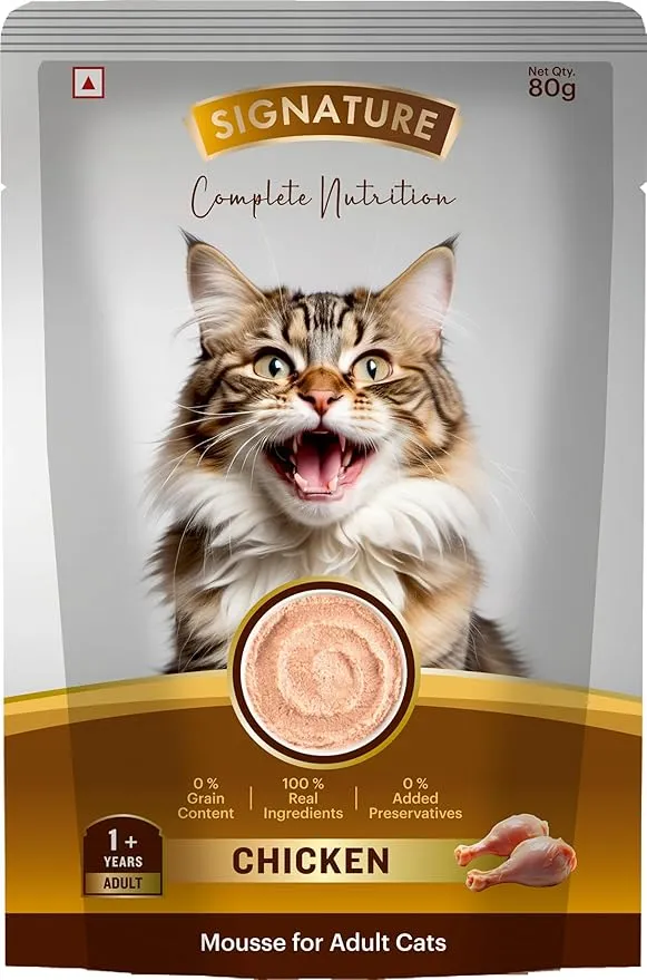 Signature Adult Cat Mousse Chicken Wet Food