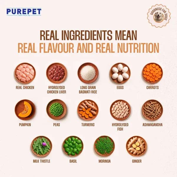 Purepet Chicken Pumpkin Biryani Dogs Dog Treats view 2