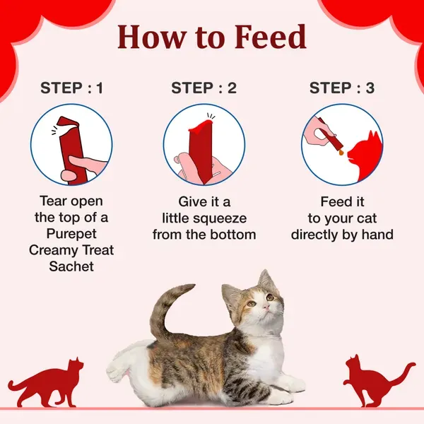 Purepet Crab Chicken Lickable Creamy Cats Cat Treats view 3