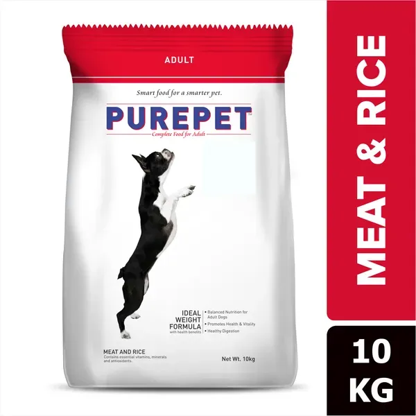 Purepet Meat Rice Adult Dog Dry Food view 1