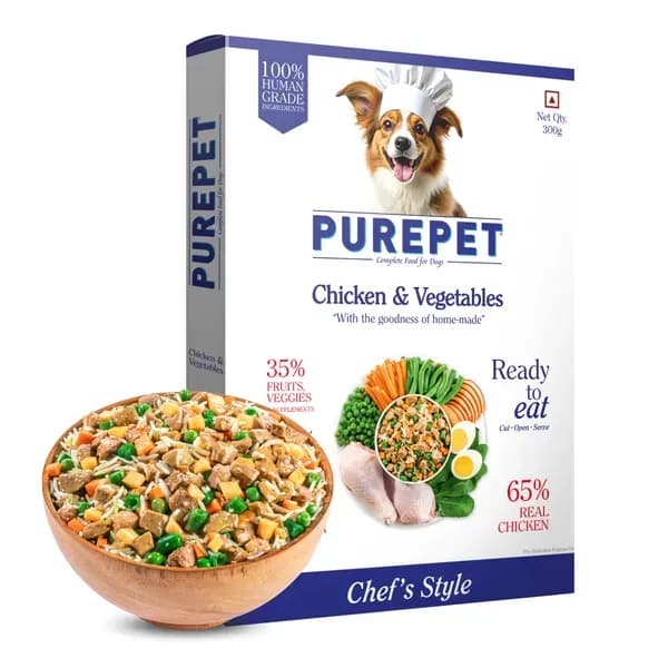Purepet Chicken Vegetable Biryani Dogs Dog Treats view 1