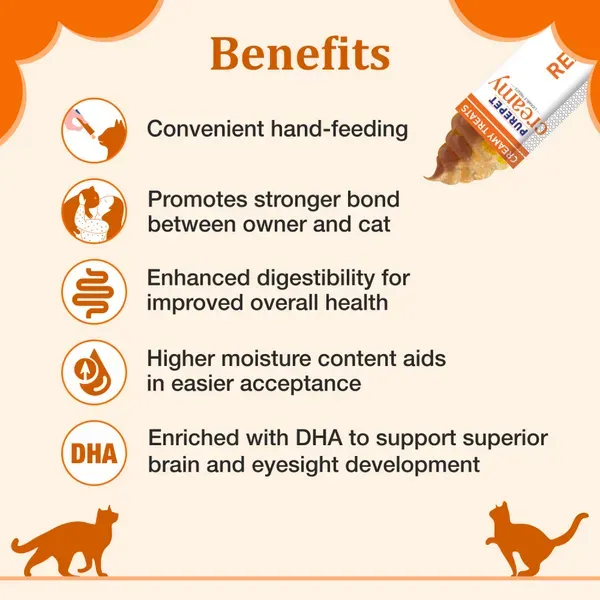 Purepet Chicken Lickable Creamy Cats Cat Treats view 3