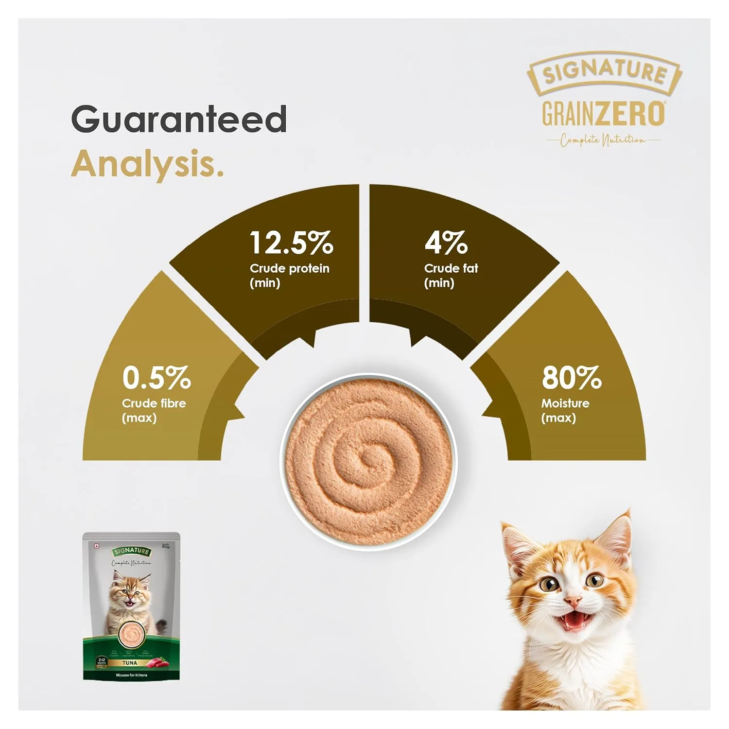 Signature Kitten Cat Mousse Tuna Wet Food view 4
