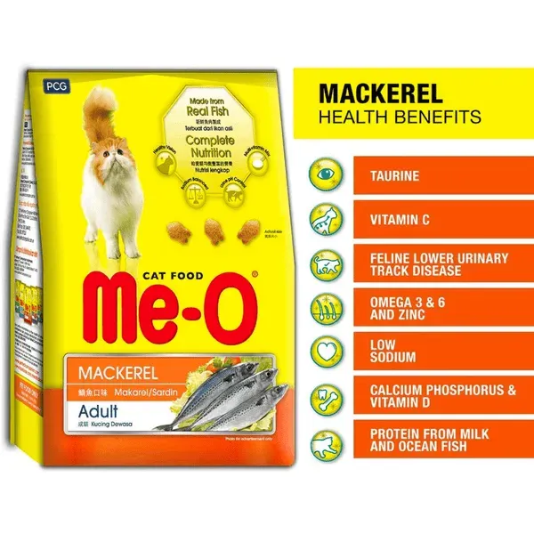 Me O Mackerel Adult Cat Dry Food view 2