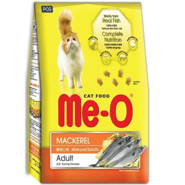 Me O Mackerel Adult Cat Dry Food view 1