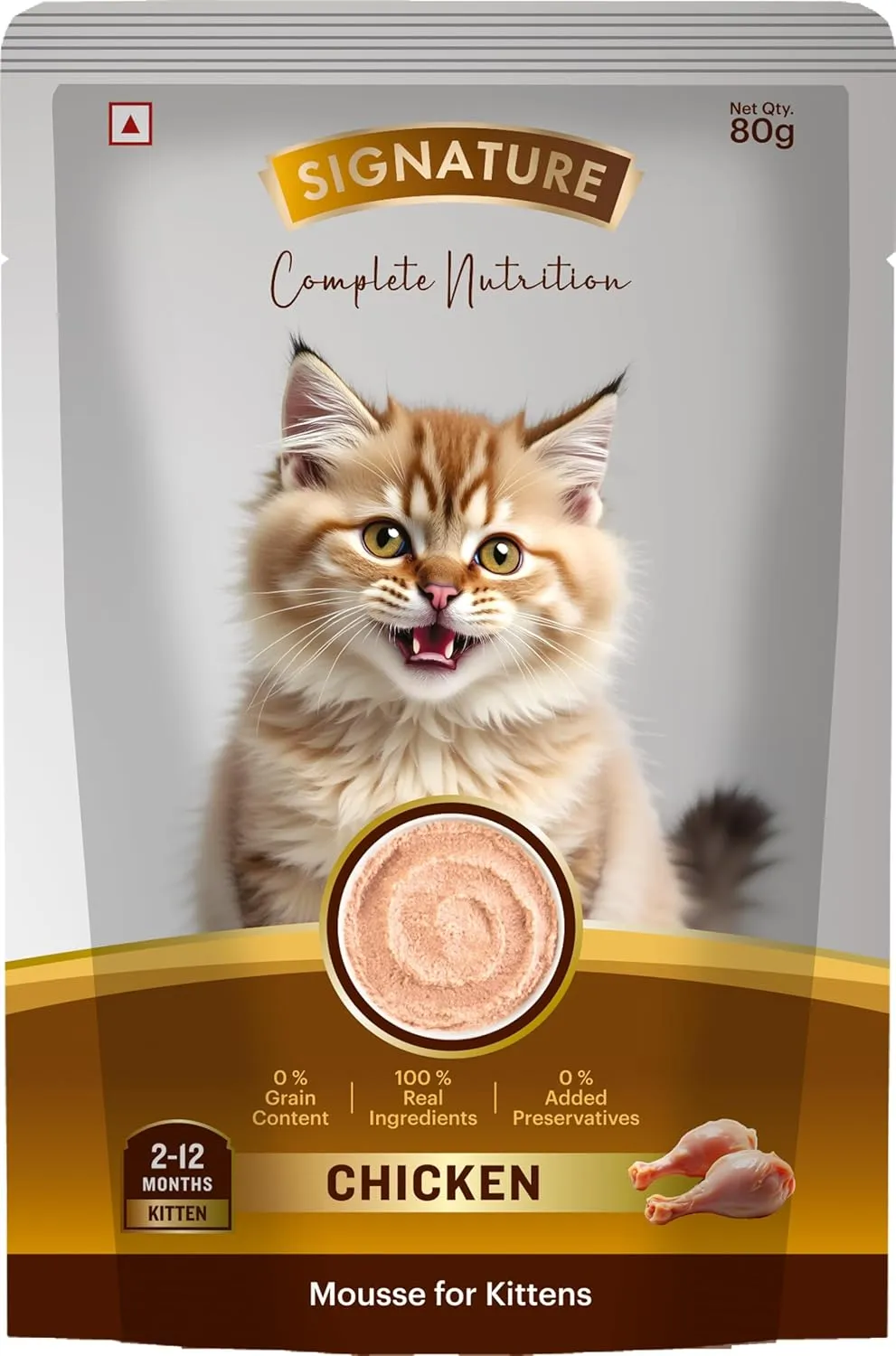 Signature Kitten Cat Mousse Chicken Wet Food