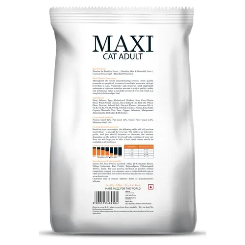 Maxi Adult Tuna Salmon Adult Cat Dry Food view 2