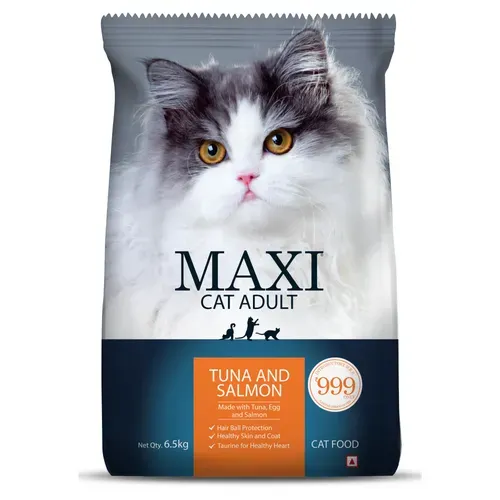 Maxi Adult Tuna Salmon Adult Cat Dry Food view 3