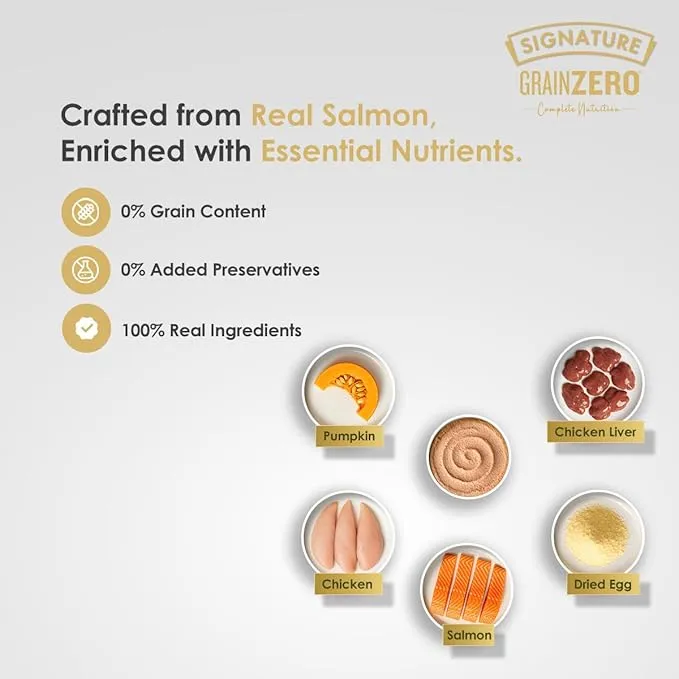 Signature Adult Cat Mousse Salmon Wet Food view 4