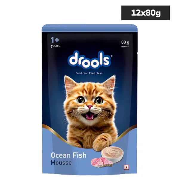 Drools Ocean Fish Mousse Adult Cat Wet Food view 1
