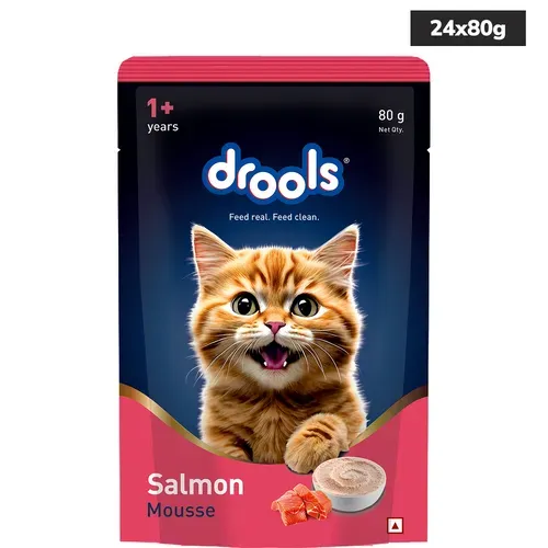 Drools Salmon Mousse Adult Cat Wet Food view 1
