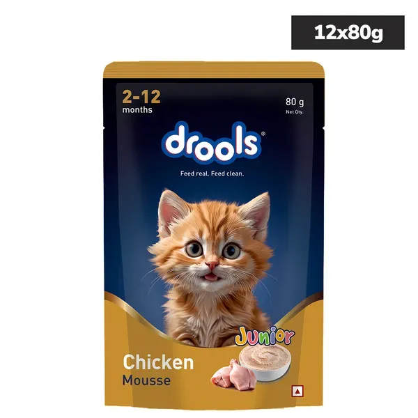 Drools Chicken Mousse Kitten Cat Wet Food view 1