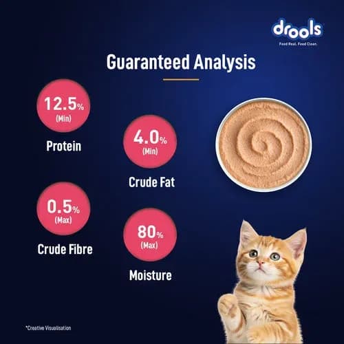 Drools Salmon Mousse Kitten Cat Wet Food view 3