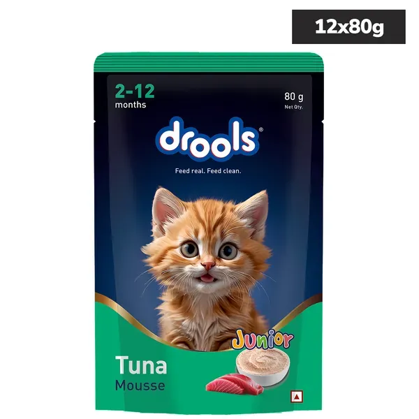 Drools Tuna Mousse Kitten Cat Wet Food view 1