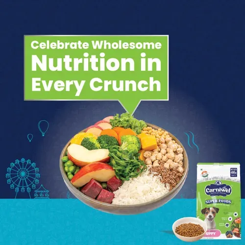 Carniwel Superfoods Veg Kibble Small Puppy Dog Dry Food view 2