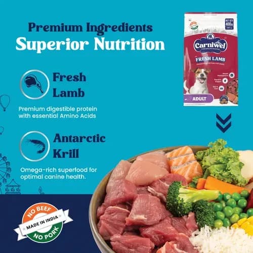 Carniwel Lamb Small Adult Dog Dry Food view 4