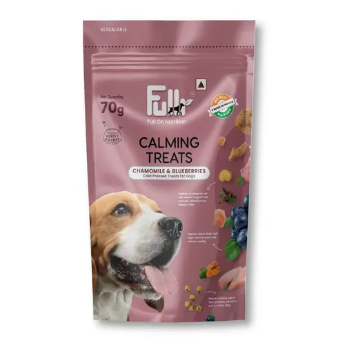 Fullr Anxiety Relief Calming Cold Pressed Dog Treats view 1