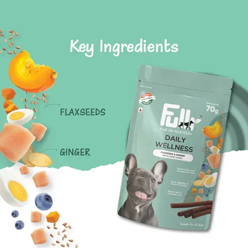 Fullr Wellness Chewy Stick Dog Treats view 3