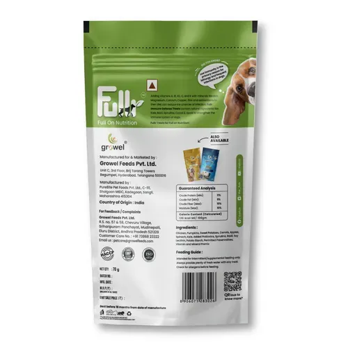 Fullr Defense Cold Pressed Dog Treats view 2