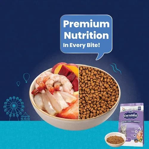 Carniwel Fish Shrimp Adult Cat Dry Food view 3