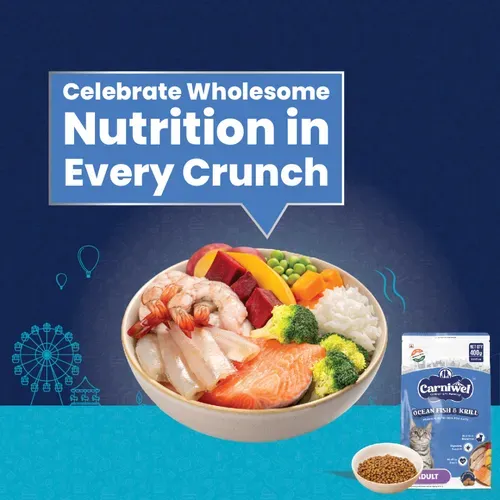 Carniwel Ocean Fish Krill Adult Cat Dry Food view 2