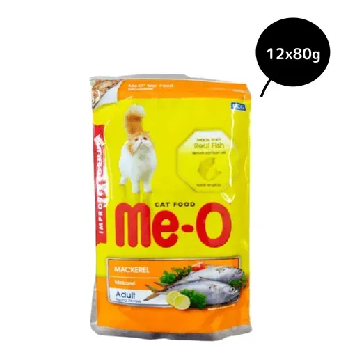 Me O Mackerel Adult Cat Wet Food view 2