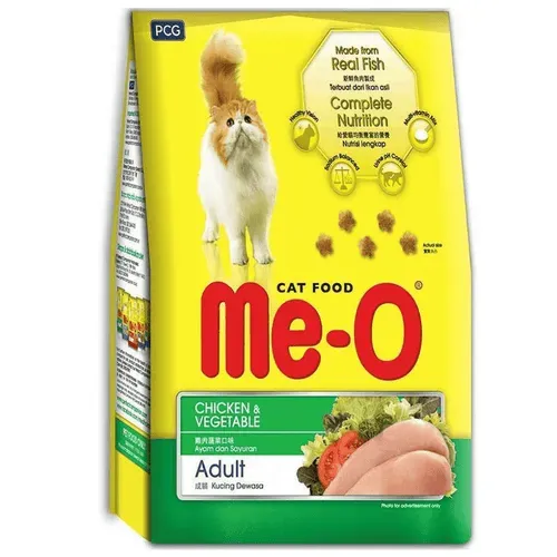 Me O Chicken Vegetables Adult Cat Dry Food view 2