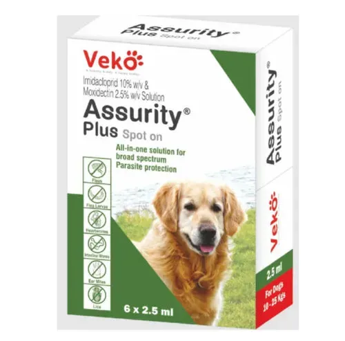 Veko Assurity Plus Tick & Flea Spot On for Dogs view 2