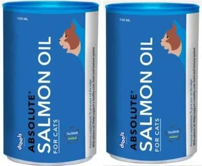 Drools Absolute Salmon Oil Syrup Supplement for Cats