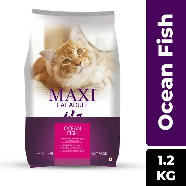 Maxi Adult Ocean Fish Adult Dry Cat Food view 1