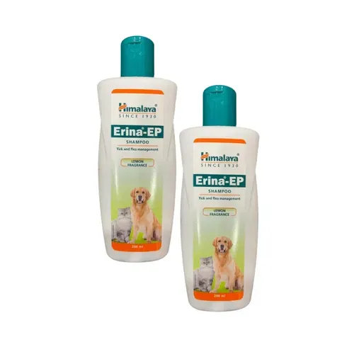 Himalaya Erina EP Tick and Flea Shampoo for Dogs and Cats view 2