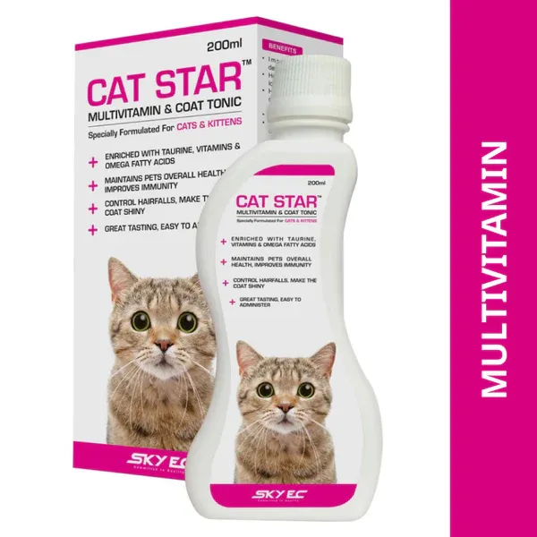 Skyec Cat Star Syrup Multivitamin for Cats view 1