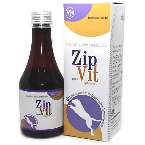 Intas Zipvit Multi Vitamin Supplement for Dogs and Cats (200ml) view 2
