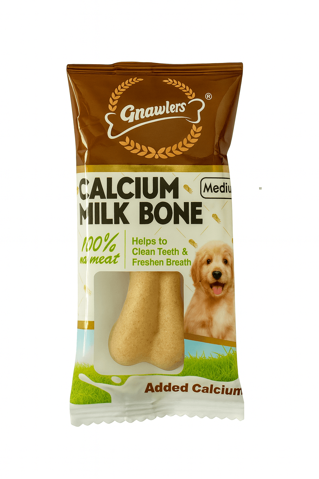 Gnawlers Medium Calcium Bone Dog Treat