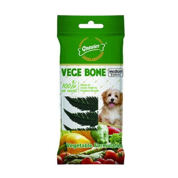 Gnawler Vege Bone Medium Chew Treats
