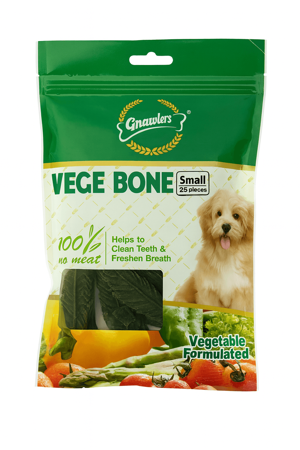 Gnawler Vege Bone Small Chew Treats