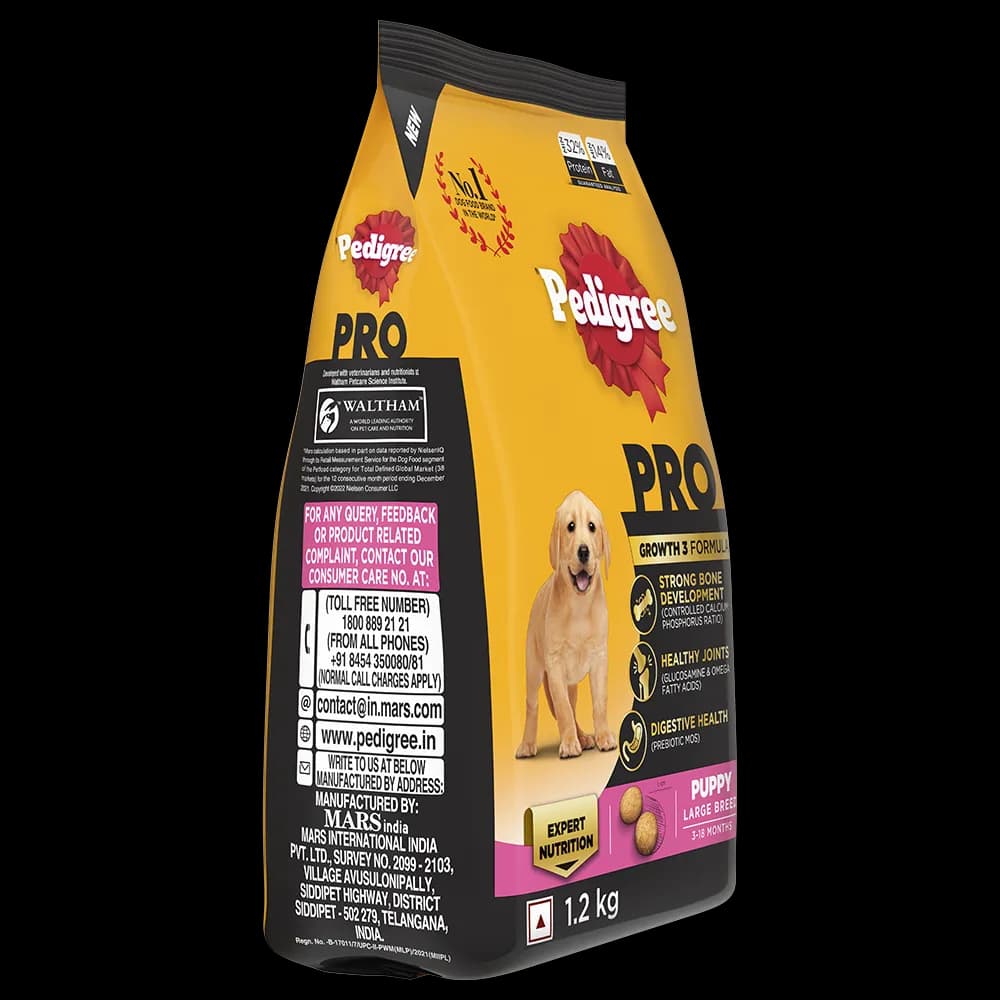 Pedigree Pro Puppy Large Dry Food view 4
