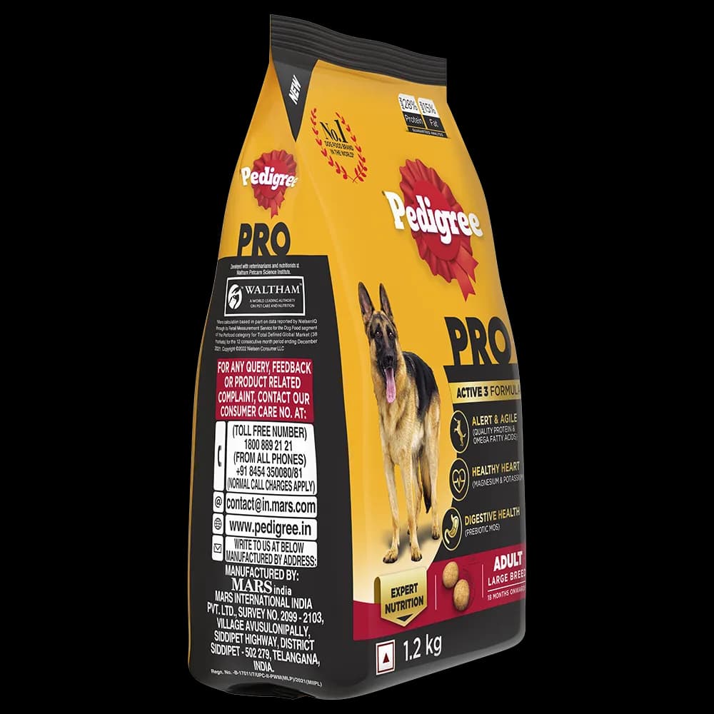 Pedigree Pro Adult Large Dry Food view 3