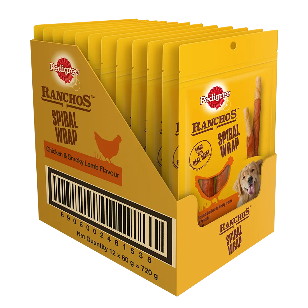 Pedigree Ranchos Spiral Wrap Chew Treats view 4