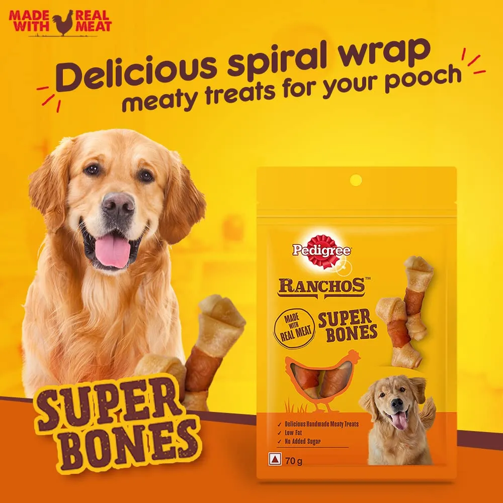 Pedigree Ranchos Superbone Chew Treats view 4