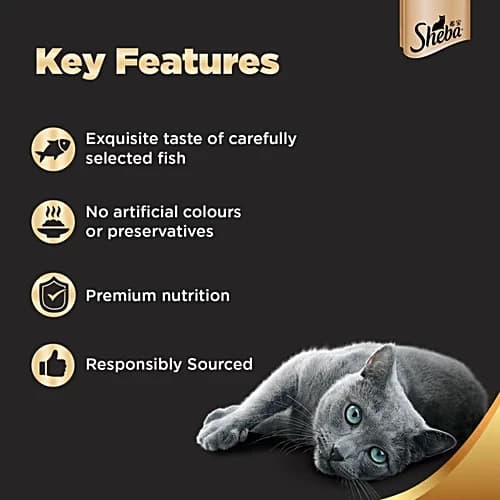 Sheba Fish Sasami Wet Food view 3