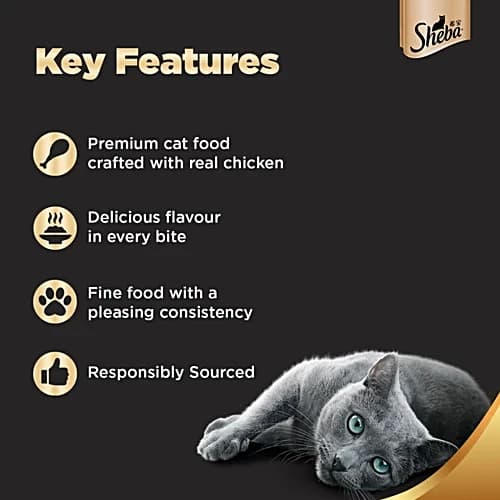 Sheba Chicken Kitten Wet Food view 3