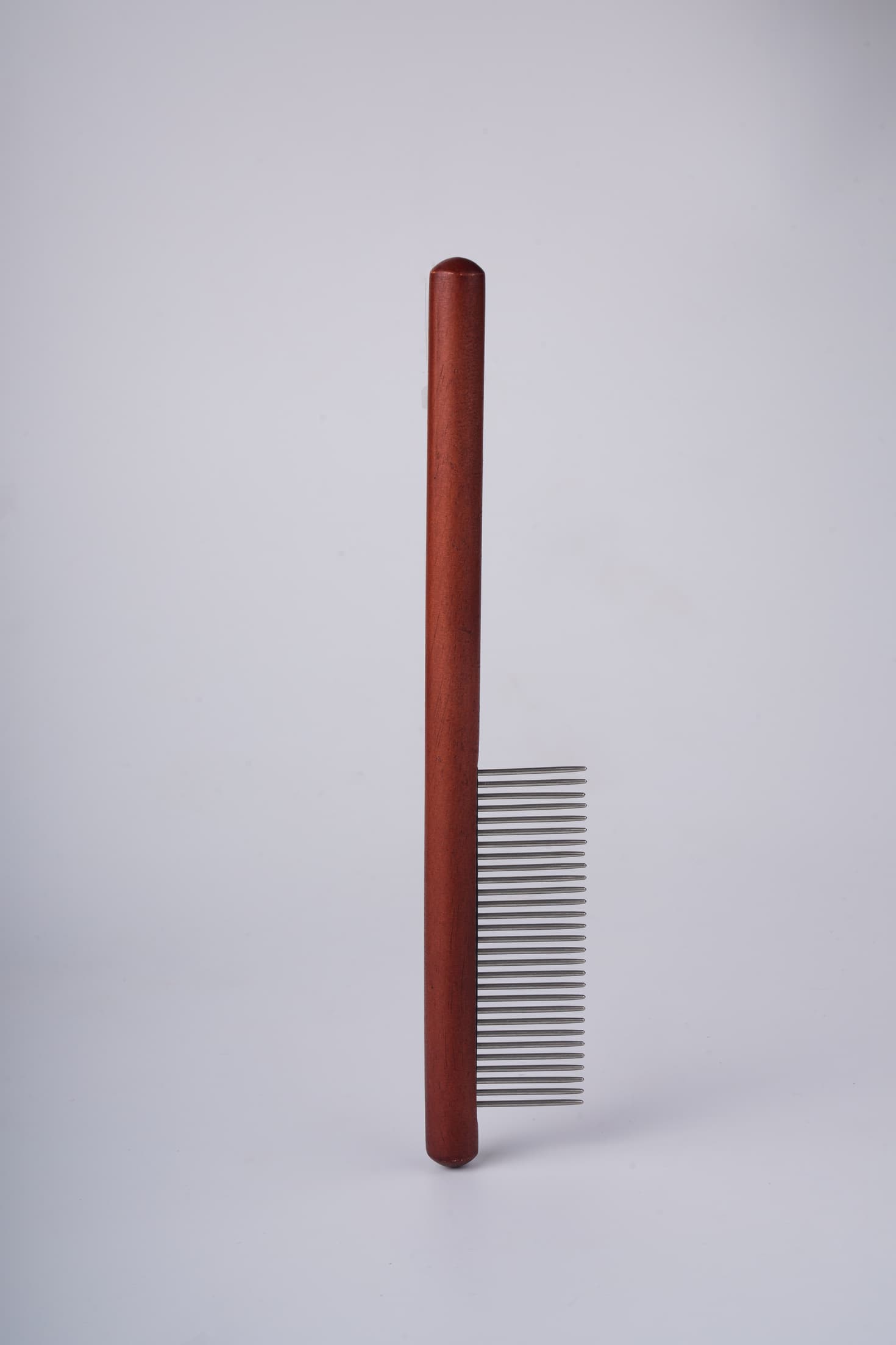 Companion Needs Wooden Flea Comb Tooth Grooming Brush