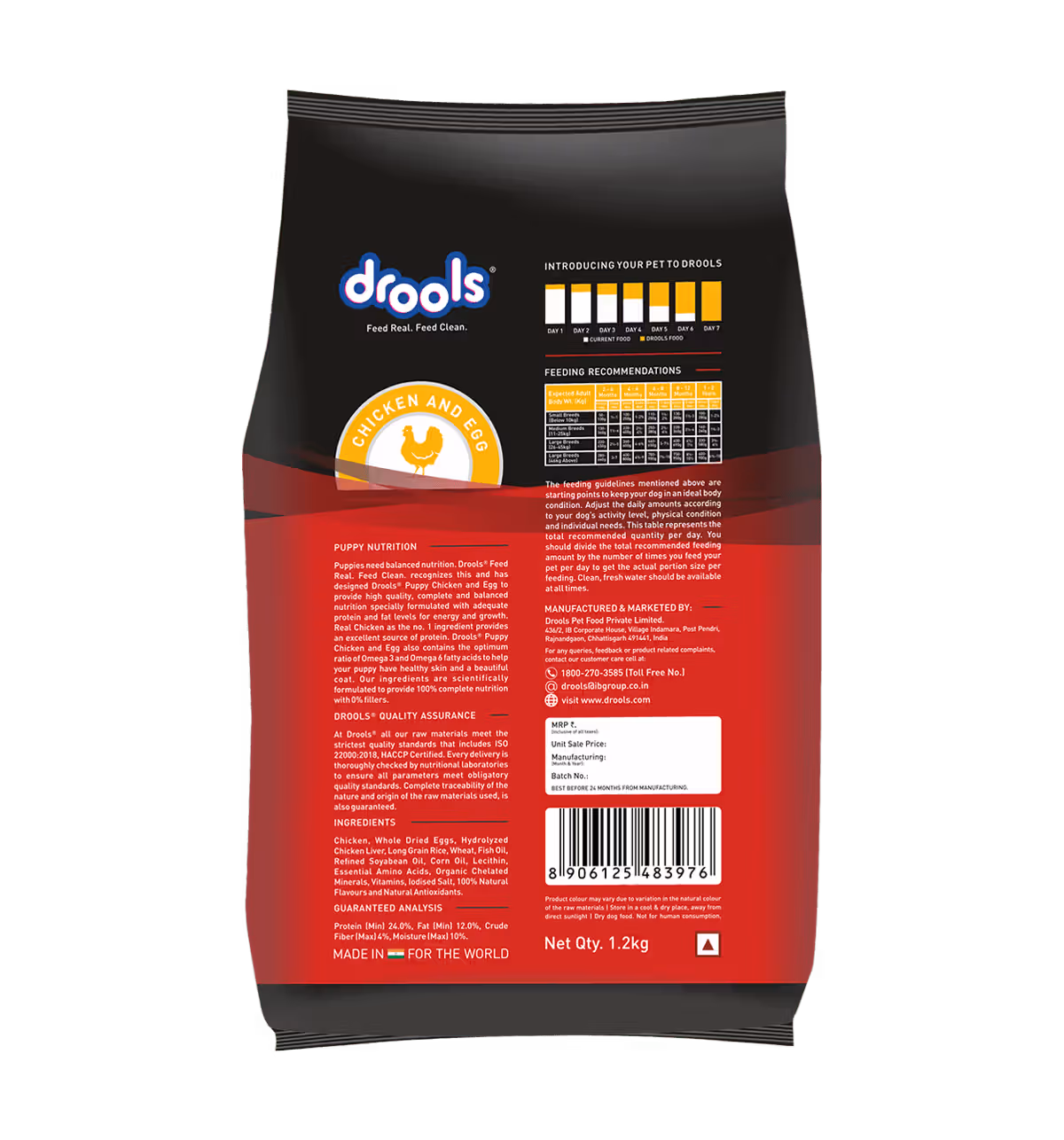 Drools Puppy Chicken Egg Dry Food view 2