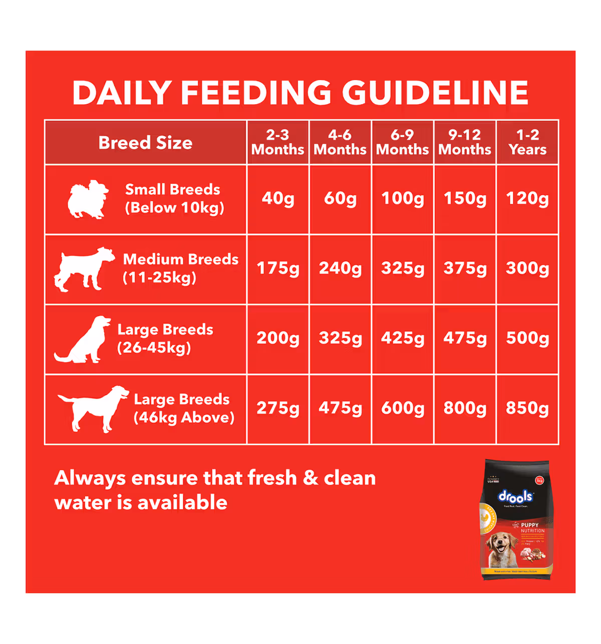 Drools Puppy Chicken Egg Dry Food view 4