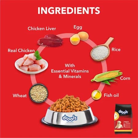 Drools Adult Chicken Vegetables Dry Food view 3