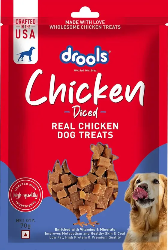 Drools Chicken Diced Treats