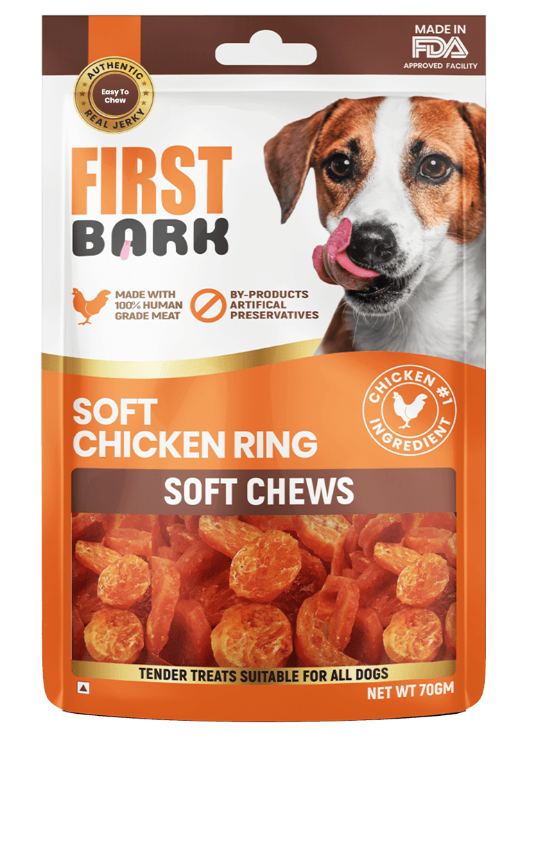 First Bark Chicken Ring Dog Treats